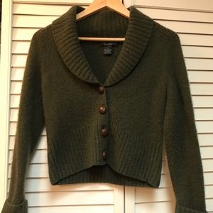 Elena Solano 100% Cashmere Green Sweater